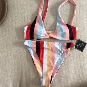 Zaful High Waisted Swimsuit - Brand New